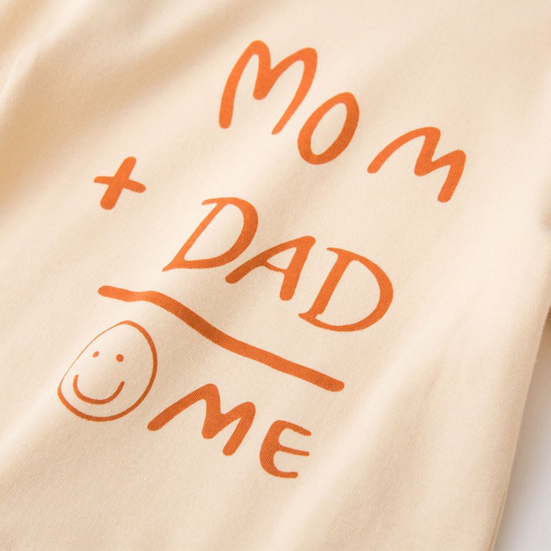 New Custom Letter Print Baby Onesie Autumn Baby Clothes Newborn Pure Cotton Pajamas Comfy Baby Romper