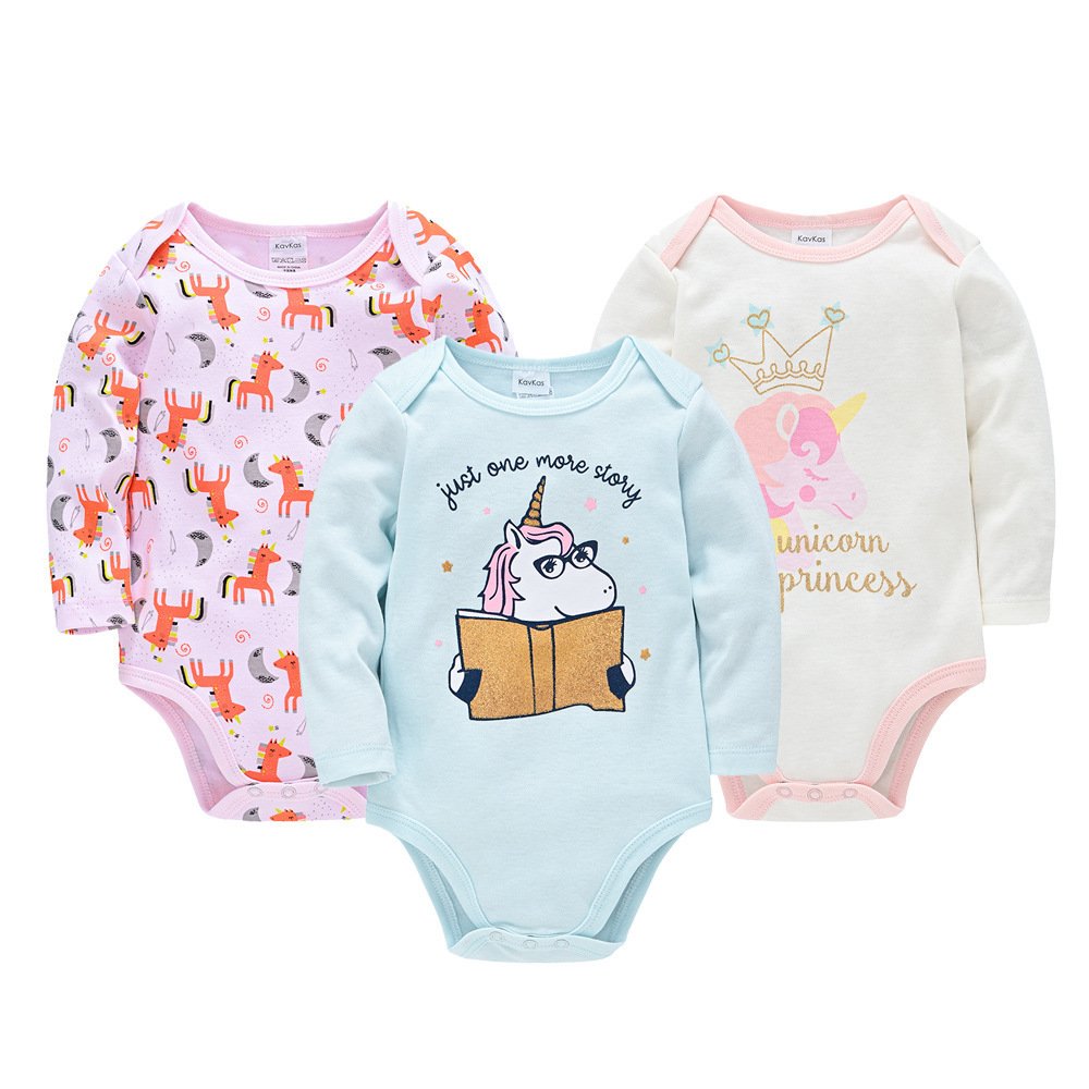 New Baby Clothes Cotton Romper Set Long Sleeve Unisex Girl Boy Jumpsuit Boutique Toddler Newborn Babi Romper