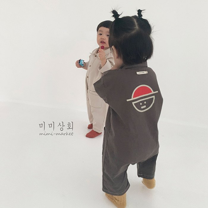 2021 ins spring korean children clothing baby clothes jumpsuit baby casual cartoon girls romper jacket