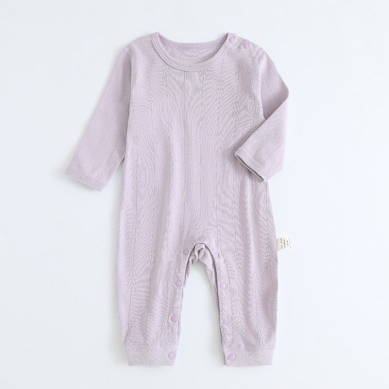 Baby Boys Girls Romper - Long Sleeve Baby Jumpsuit - Cozy Baby Bodysuit for Boys (Newborn/Infant)