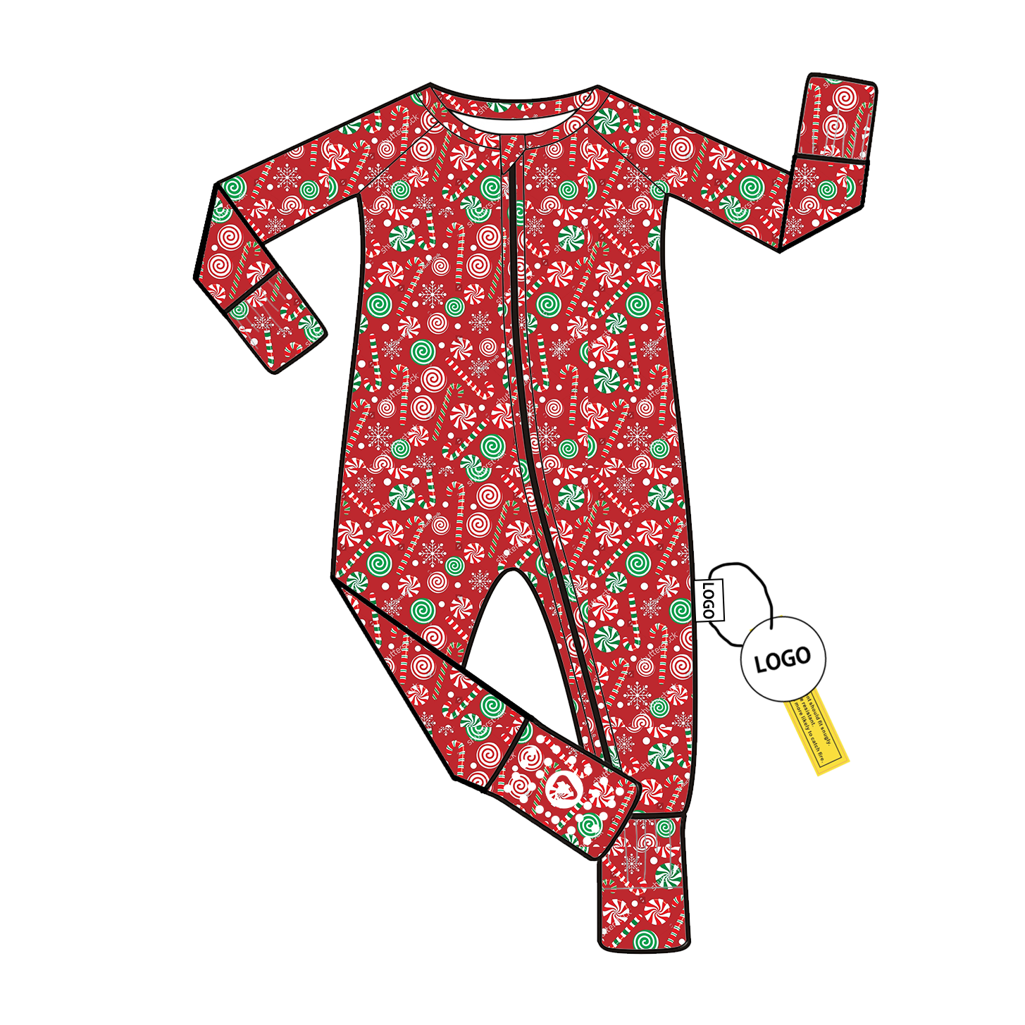 Soft Bamboo Fiber Newborn Romper with Printed Design for Unisex High Quality Comfortable Breathable Pajamas and Sleeper