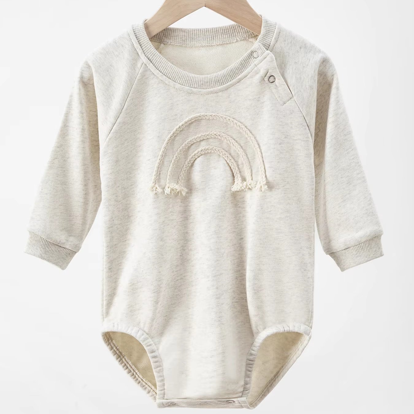 Fall winter kids 2024 High quality comfortable Boutique long sleeve cotton baby rompers