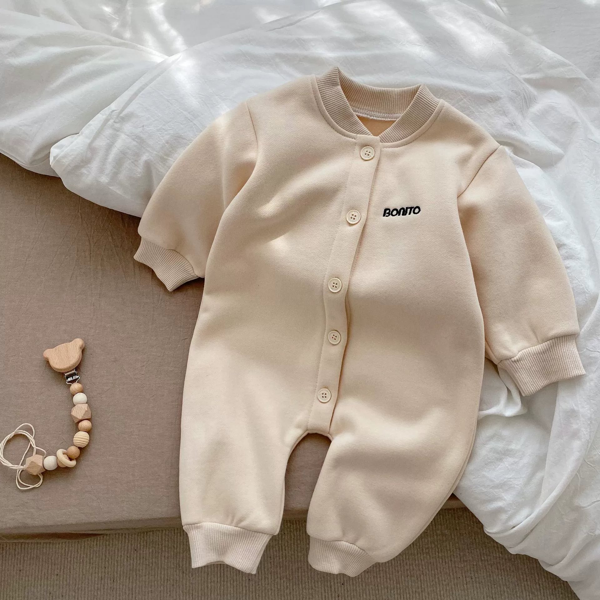 Infant clothes baby romper winter thick baby clothes jumpsuit
