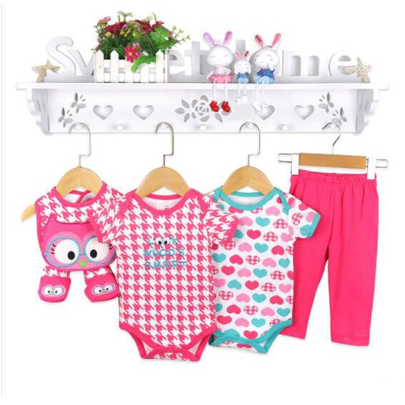 toddler bodysuit newborn check print baby rompers gingham knit baby clothes