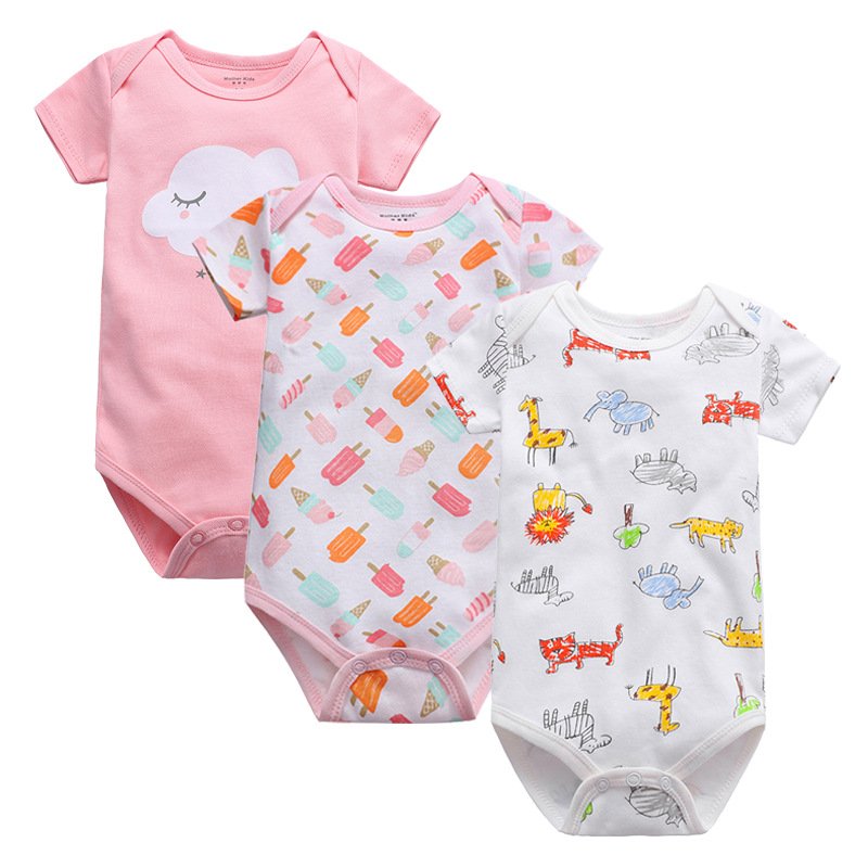toddler bodysuit newborn check print baby rompers gingham knit baby clothes