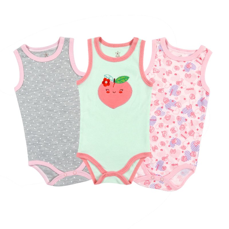 Summer Sleeveless 3-24 months Baby Clothes Newborn Infant Onesie Pajamas Baby Romper Clothes For Baby Boys Girls