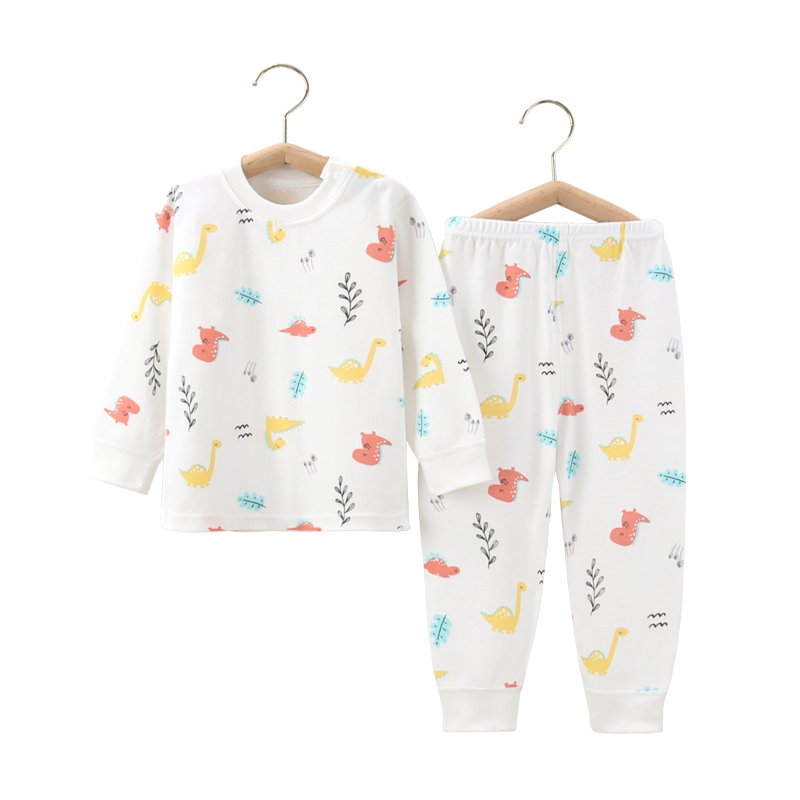 Children's cotton long Johns set Spring and Autumn baby cotton thermal underwear boys and girls pajamas autumn clothes