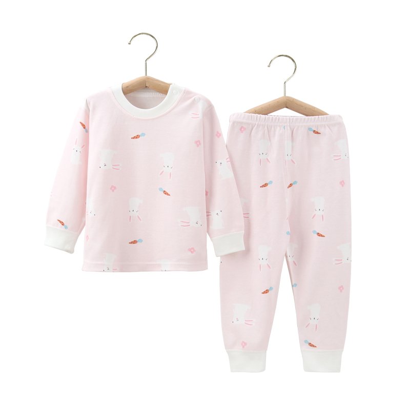Children's cotton long Johns set Spring and Autumn baby cotton thermal underwear boys and girls pajamas autumn clothes