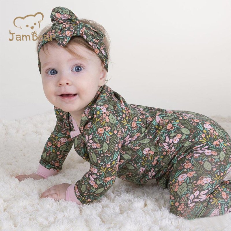 Magnetic Baby One Piece Eco-friendly organic cotton infant magnetic onesie Baby Magnetic Romper baby onsie magnetic