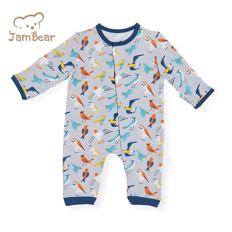 Magnetic Baby One Piece Eco-friendly organic cotton infant magnetic onesie Baby Magnetic Romper baby onsie magnetic