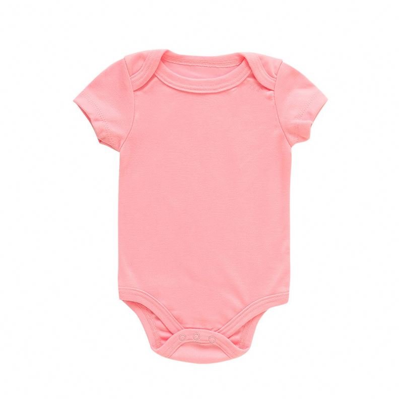 Organic New Style Romper Pima Clothe: ; Short Sleeves Baby Pajamas Supima Cotton Cloth Support Odm