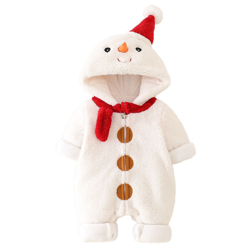 2024 New Winter Onesie Baby Long Sleeve Romper Super Cute Baby Cotton Romper Baby Rompers