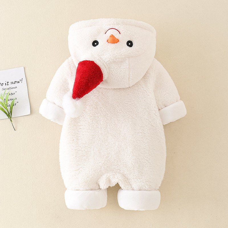 2024 New Winter Onesie Baby Long Sleeve Romper Super Cute Baby Cotton Romper Baby Rompers