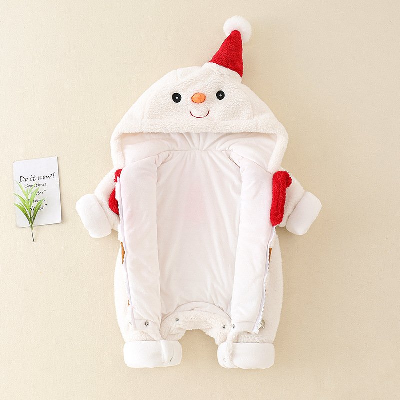 2024 New Winter Onesie Baby Long Sleeve Romper Super Cute Baby Cotton Romper Baby Rompers