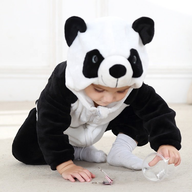 MICHLEY OEM Wholesale Kids Jumpsuits Infant Girls Boys Cosplay Clothes Winter Animal Newborn Baby Rompers