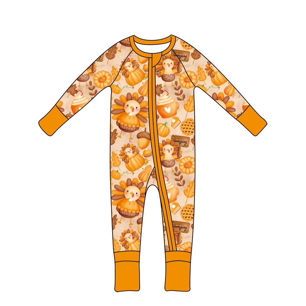 Qingli OEM Low Moq Bamboo Football Print Soft Breathable Baby Clothes Zipper Baby Rompers