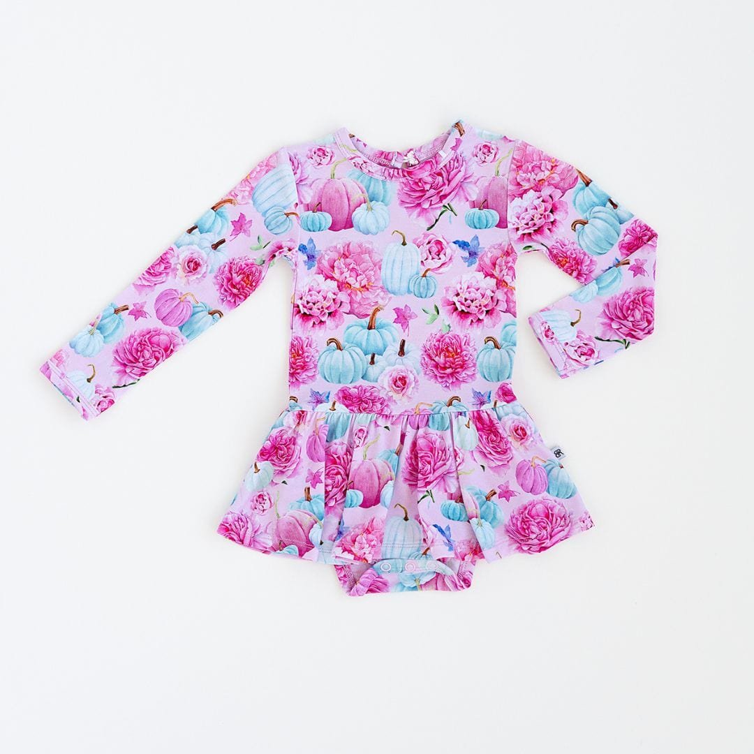 Boutique Custom Kids Girls Dress Sweet Print Summer Casual Bodysuit for Baby Girl