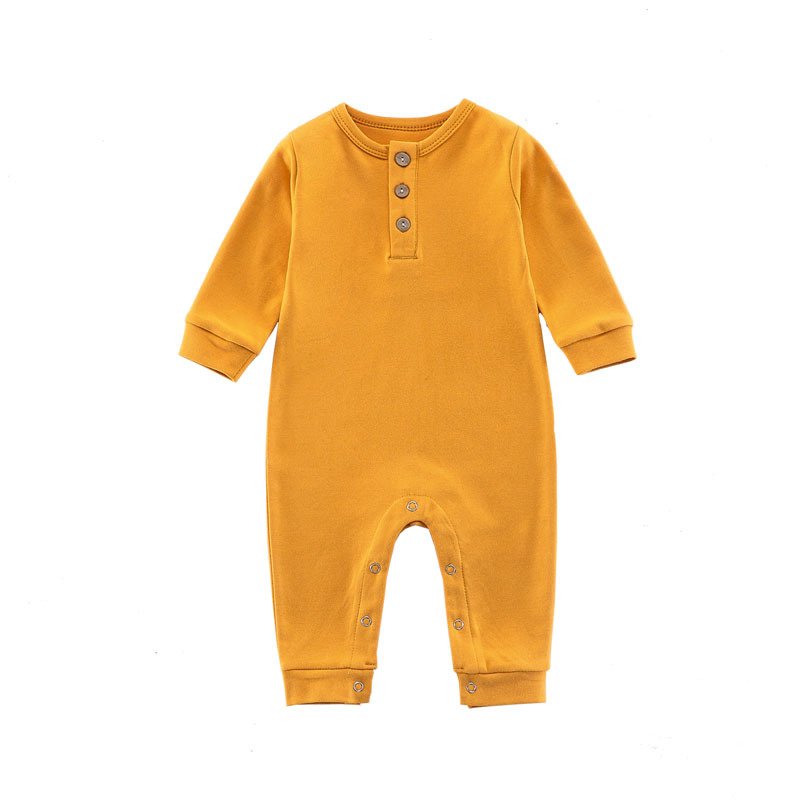 2024 newborn winter kids clothes wholesale baby blank open footie baby gown long sleeve infant baby rompers