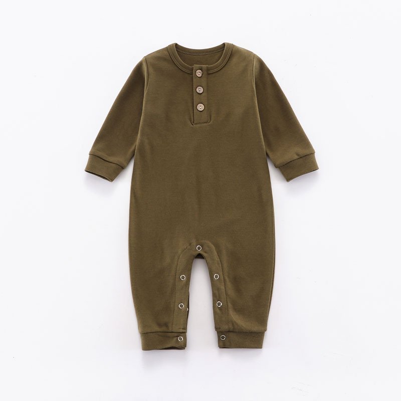 2024 newborn winter kids clothes wholesale baby blank open footie baby gown long sleeve infant baby rompers