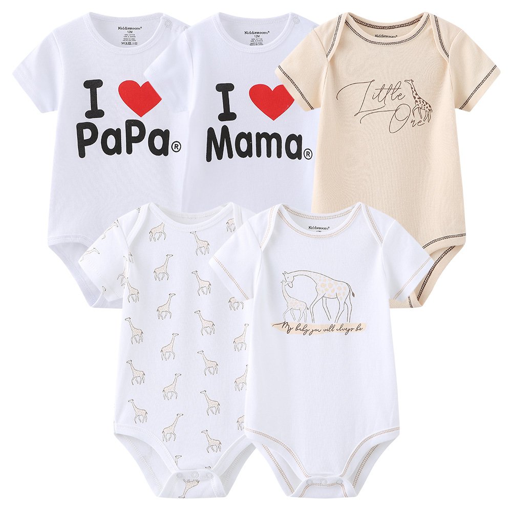 300 design 100% Cotton baby soft knit onesie baby clothes 2024 cheap rompers shipped randomly vest bodysuit for baby
