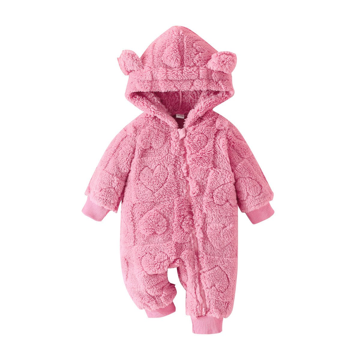 2024 Newborn Baby Rompers Winter Long Sleeve Baby Clothes Soft Warm Baby Jumpsuits 0 -18 Months