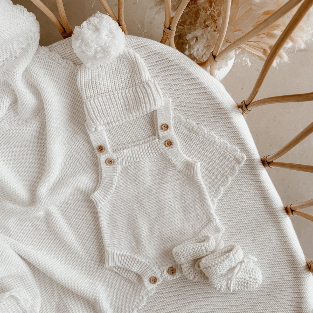 Factory New Arrival Cotton Summer Classic White Baby Infant Knitted Romper Kids' Clothing Solid Plain Cotton Knitting Romper