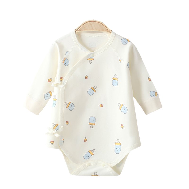 Customized Newborn Baby Bodysuit Cotton Long Sleeve Crawl Suit Baby Romper