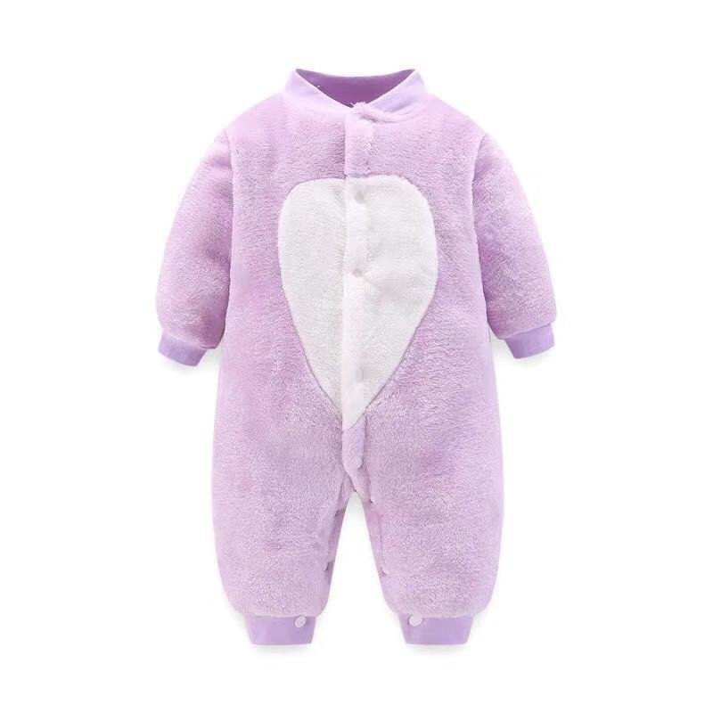 Newborn Baby Rompers Flannel Fabric Baby Romper Jumpsuit Long Sleeve Autumn Winter Roupa De Bebes Babyrompers Infant Clothing