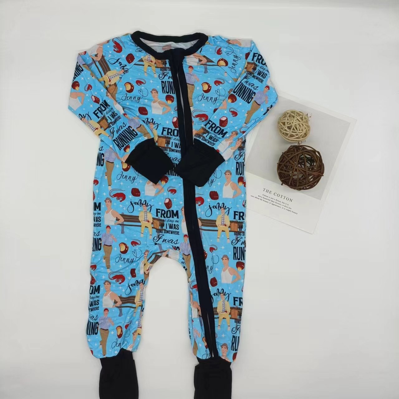 Popular design children jumpsuit little cute printed toddler romper for baby boutique
