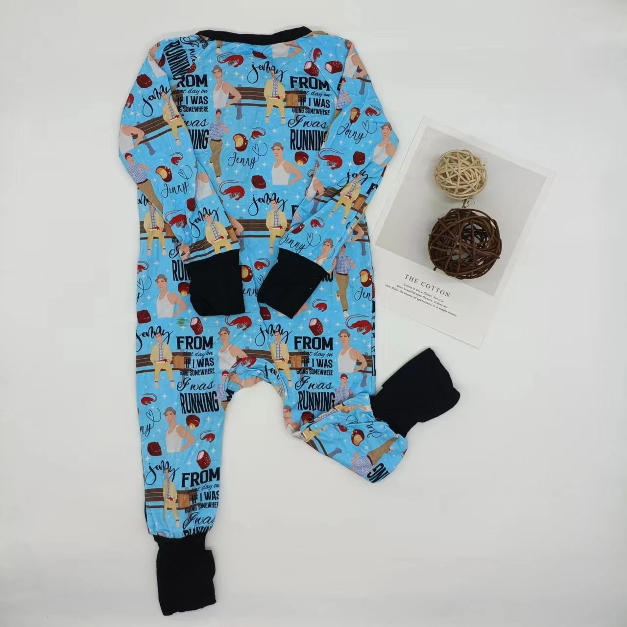 Popular design children jumpsuit little cute printed toddler romper for baby boutique