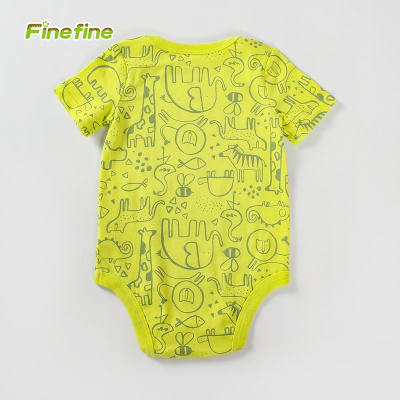 OEM ODM Fashion Lovely Summer Baby Grows 100 Cotton Bodysuit Romper