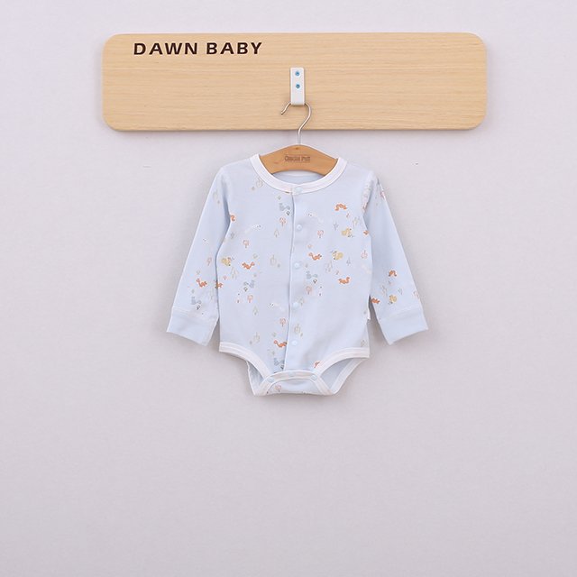 ChuchuPuff Factory New arrival Hotsell squirrel printed ropa de bebe 100% cotton knitted baby rompers with snaps baby