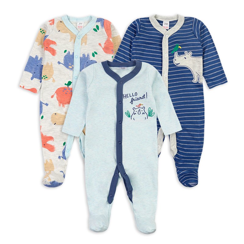 custom ropa para bebes newborn gift set baby onesie wholesale spring long sleeve applique design cute cartoon baby rompers girl