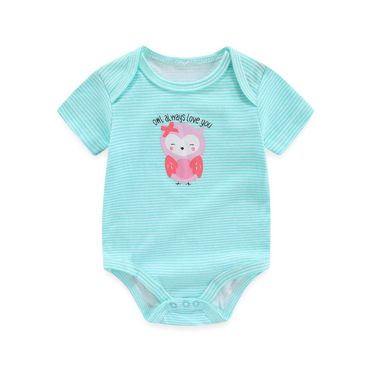 0-24M summer clearance baby clothes various stock lot short sleeve knitted apparel stock wholesale low price cotton baby romper