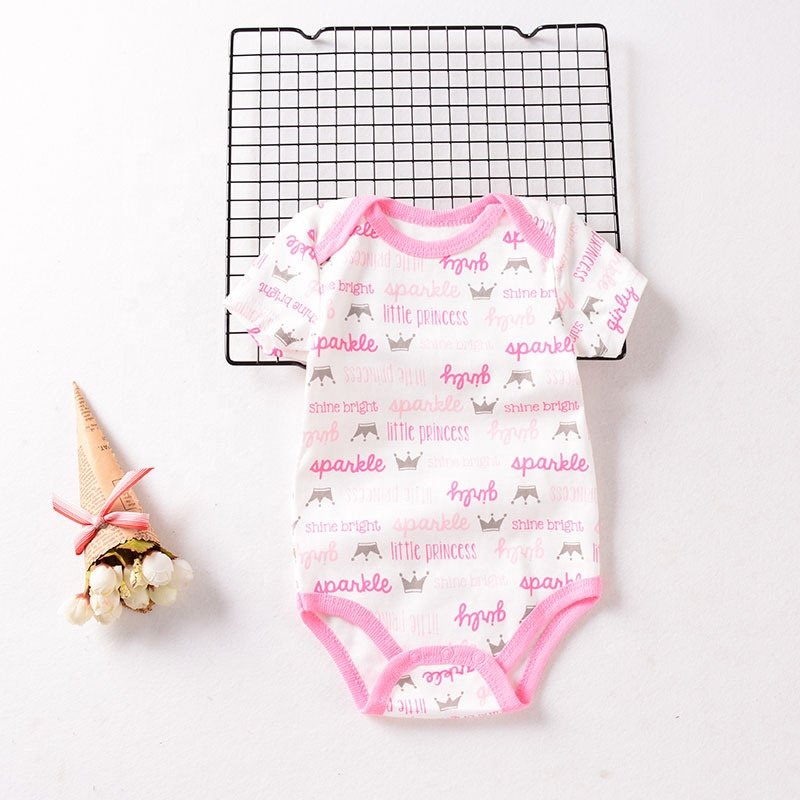Low Price Brand Baby Romper Cheap Apparel Stock Clearance Cotton Summer Baby Clothes Jumpsuit