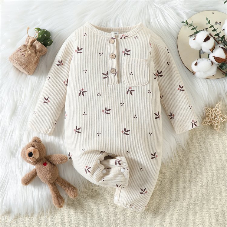 RTS Baby Infant Romper with Snaps Baby Newborn Jumpsuits Rompers Infant Clothes Boys Ready to Ship