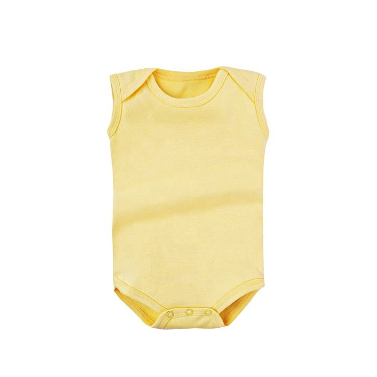 newborn baby cotton pajamas singlet romper