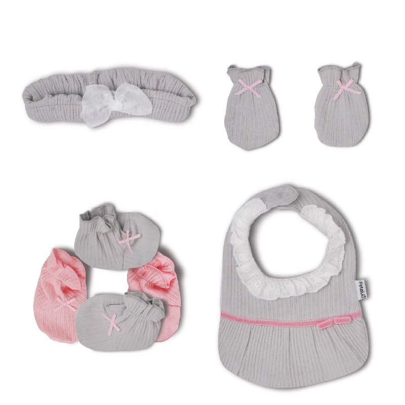 Hot selling products newborn baby romper 100% cotton long sleeve wholesale baby clothes Newborn Baby Gift Ser