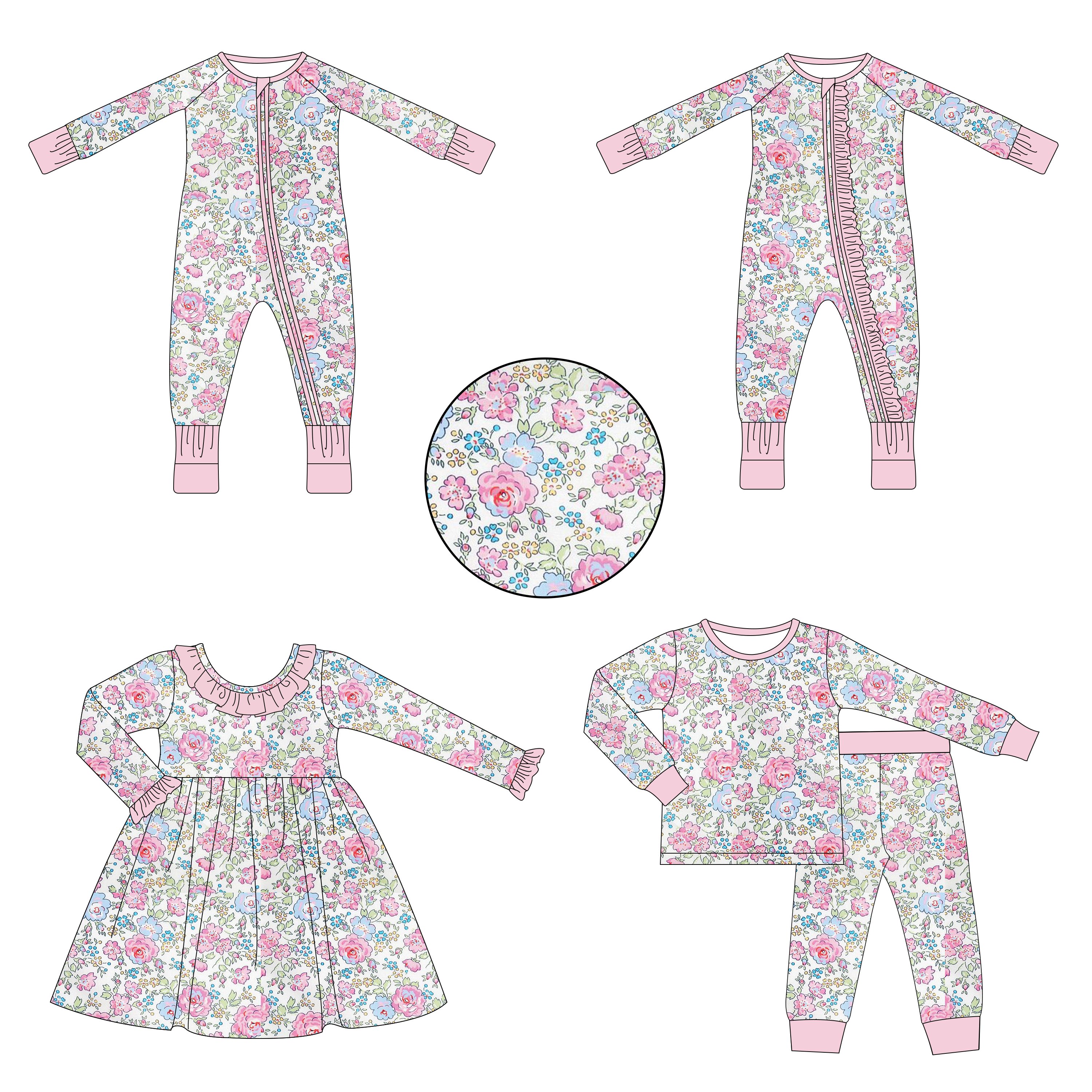 hand smocked baby bubble OEM ODM baby smocked romper wholesale manufacturer velvet baby romper jumpsuit for new born girl
