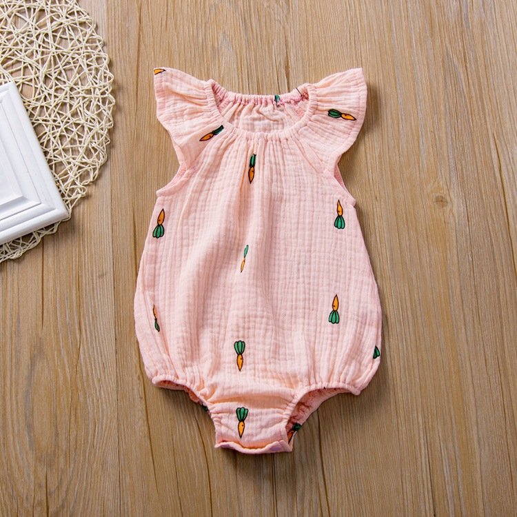 Wholesale Baby Clothes Children Frock Jumpsuit Rompers Girls Boutique Clothing