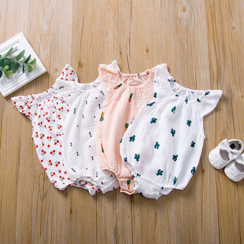 Wholesale Baby Clothes Children Frock Jumpsuit Rompers Girls Boutique Clothing