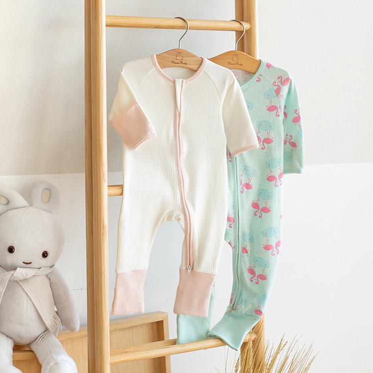 QA1994 New Casual high quality One-piece Kids Boy Girl Custom Zipper Jumpsuits Rompers Baby Jumpsuit ChuchuPuff Factory