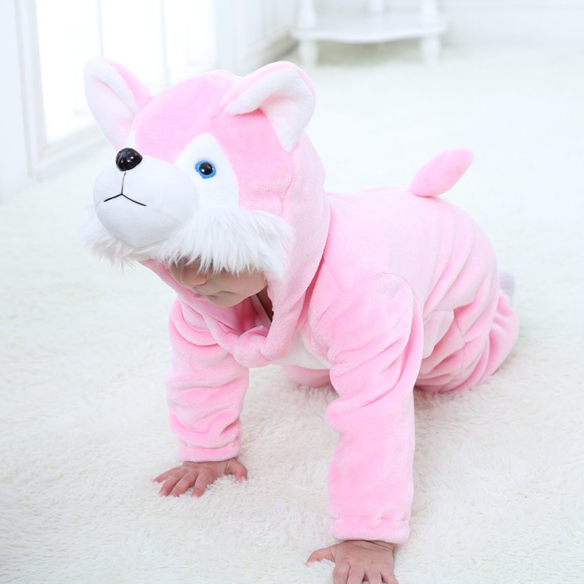 Autumn Hot Sale Kids Animal Clothes Unisex Baby Onesie Infant Christmas Comfortable Rompers