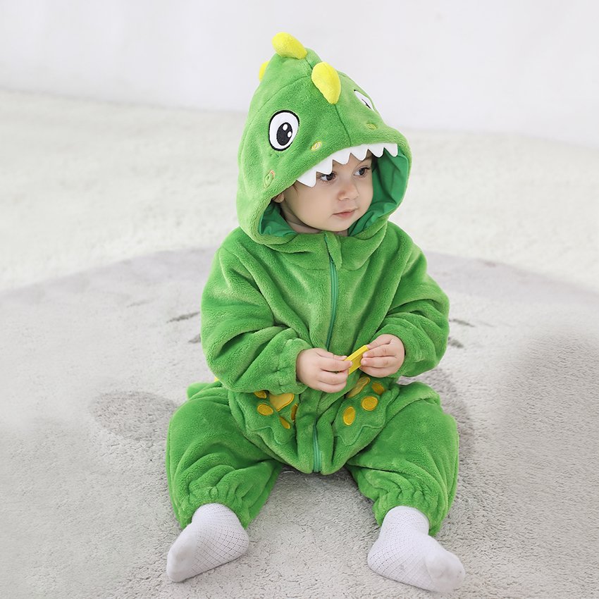 Autumn Hot Sale Kids Animal Clothes Unisex Baby Onesie Infant Christmas Comfortable Rompers