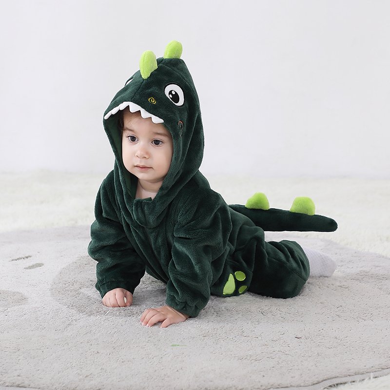 Autumn Hot Sale Kids Animal Clothes Unisex Baby Onesie Infant Christmas Comfortable Rompers