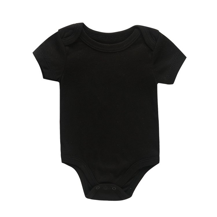 baby plain onesie newborn clothes 0-24 months solid color romper newborn baby clothes baby cotton bodysuits