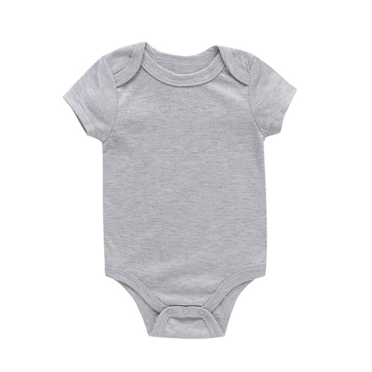 baby plain onesie newborn clothes 0-24 months solid color romper newborn baby clothes baby cotton bodysuits