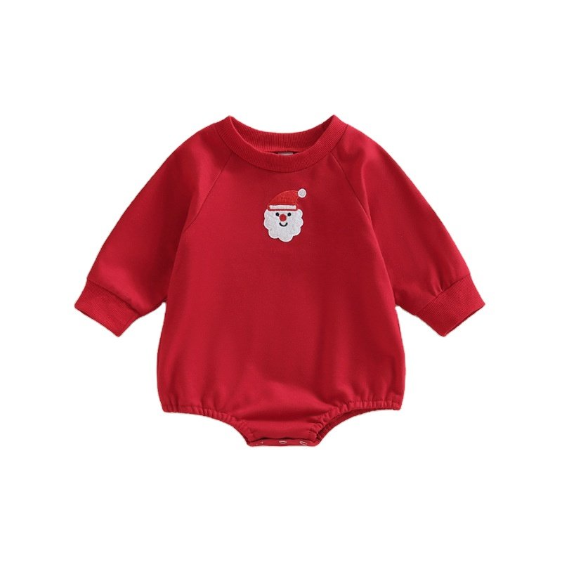 Baby romper Children's Christmas autumn and winter clothing baby onesie crawling suit
