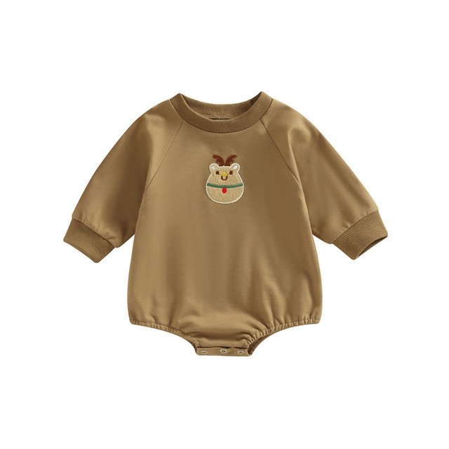 Baby romper Children's Christmas autumn and winter clothing baby onesie crawling suit