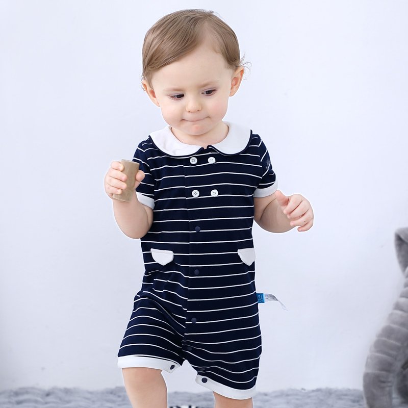 AustinBella custom designer high quality summer 6-9 months baby romper clothes newborn overall clothing